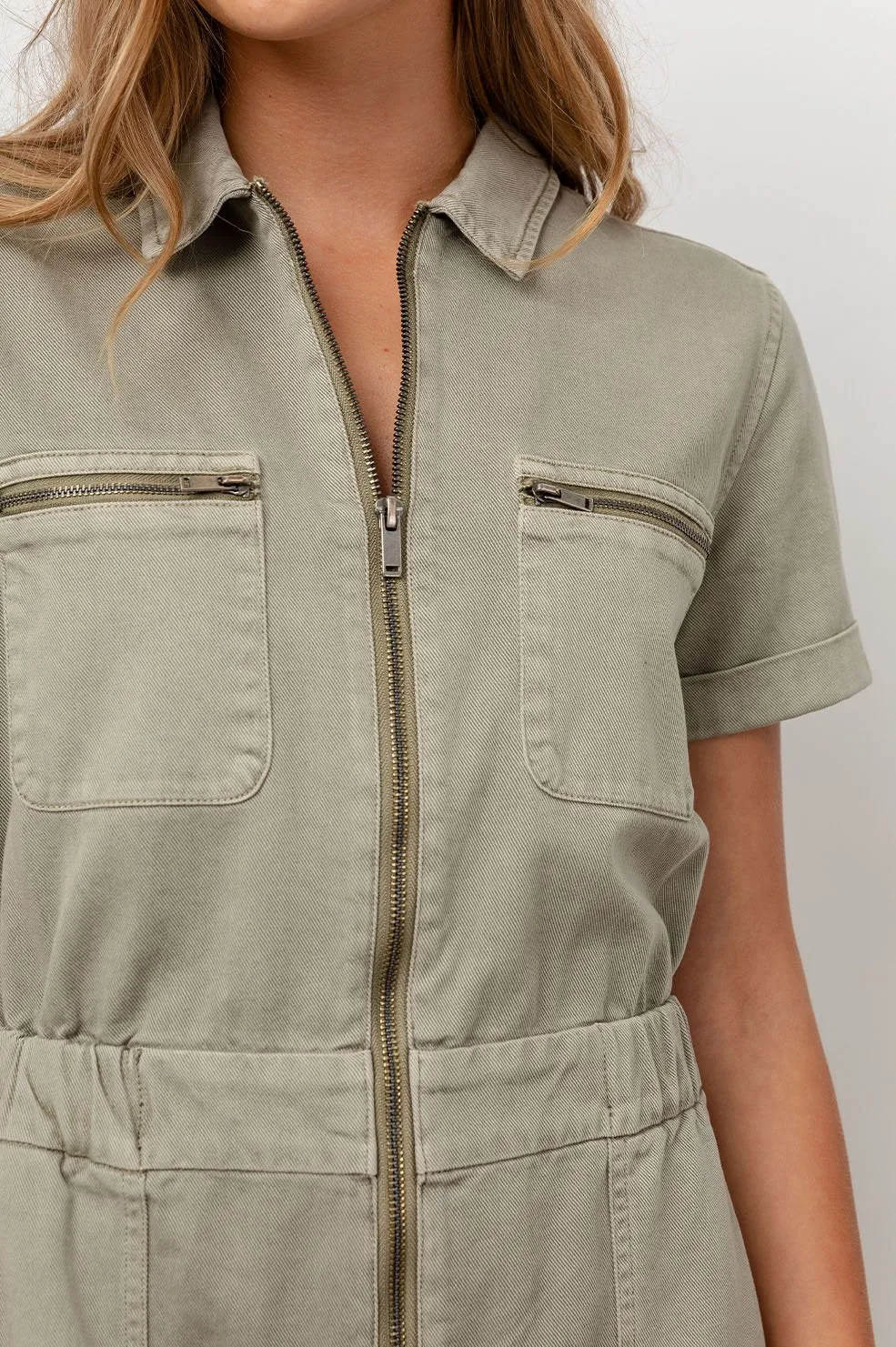 EFFIE JUMPSUIT - SEAGRASS