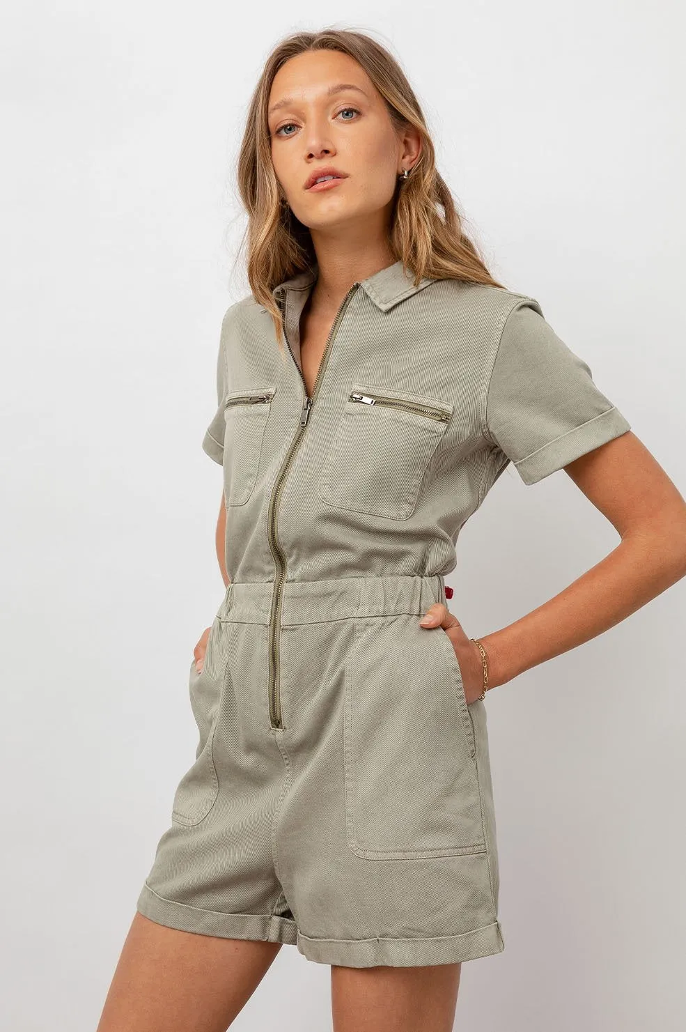 EFFIE JUMPSUIT - SEAGRASS