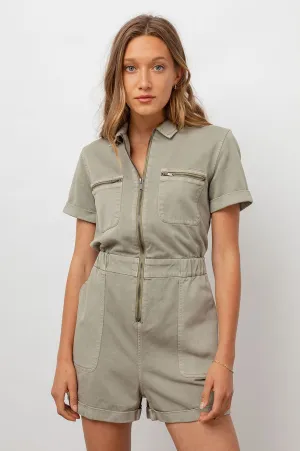 EFFIE JUMPSUIT - SEAGRASS