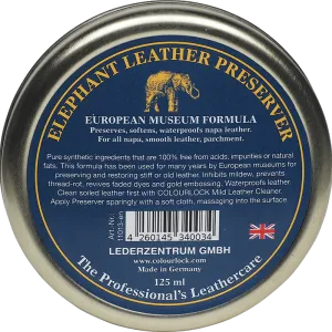 Elephant Leather Preserver wax