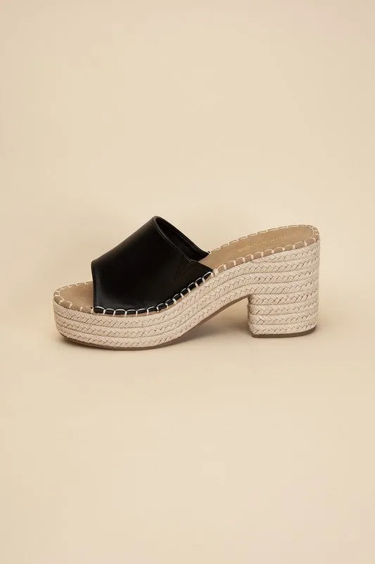 Espadrille Mules