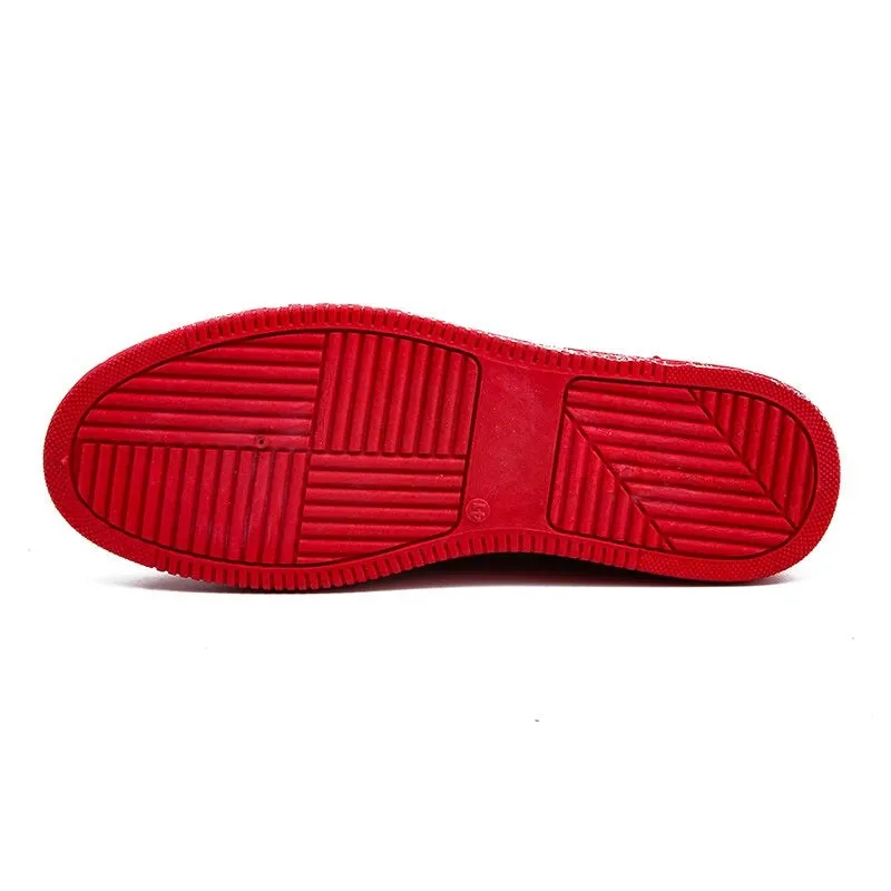 Fashion Breathable Unisex Vulcanized Sneakers / Lace-up Casual Shoes for Men and Women