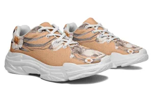 Floral Kitten Chunky Sneakers