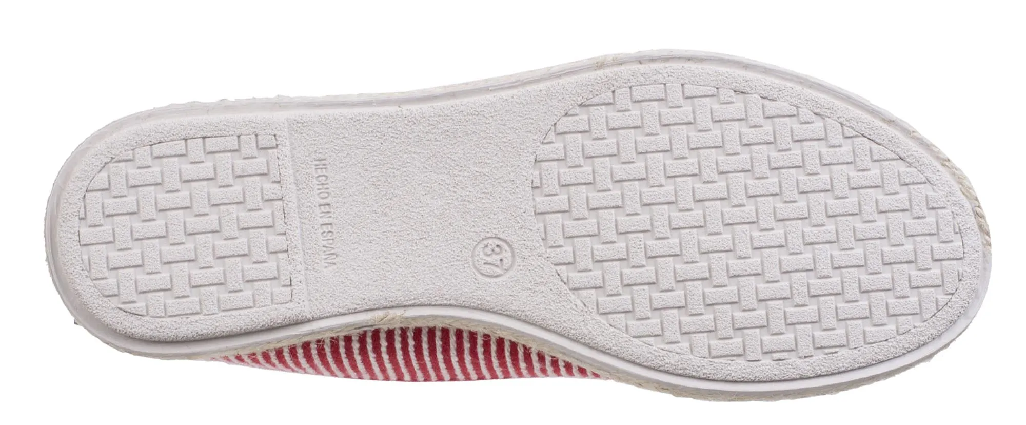 Flossy Sabroso Womens Slip On Canvas Ballerina Espadrille