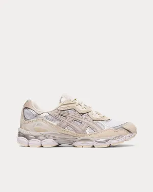 Gel-NYC White / Oyster Grey Low Top Sneakers
