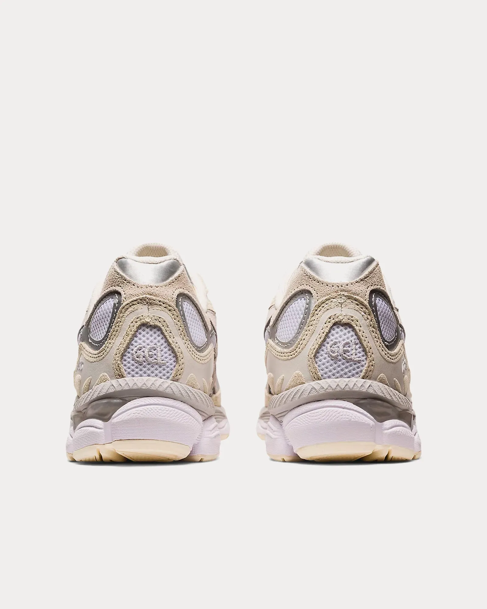 Gel-NYC White / Oyster Grey Low Top Sneakers