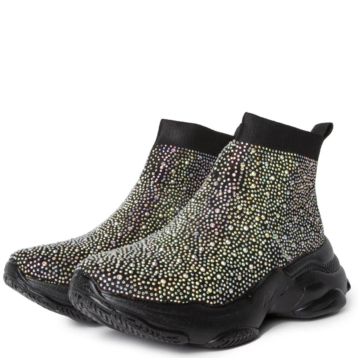 Genova-2 Rhinestone Sock Sneaker