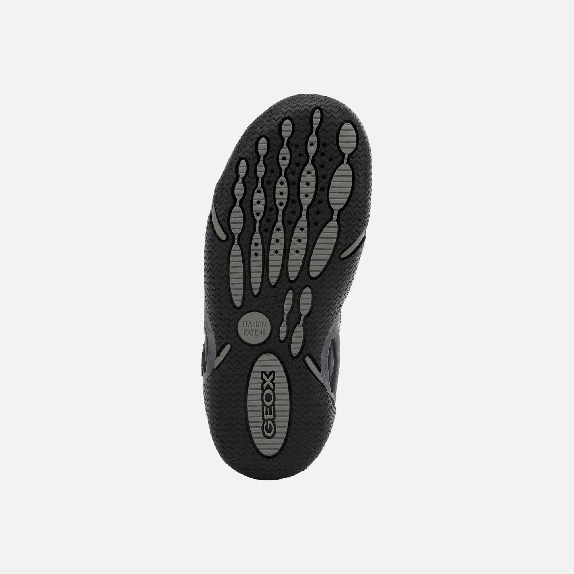 Geox Wader Boys School Shoes Black