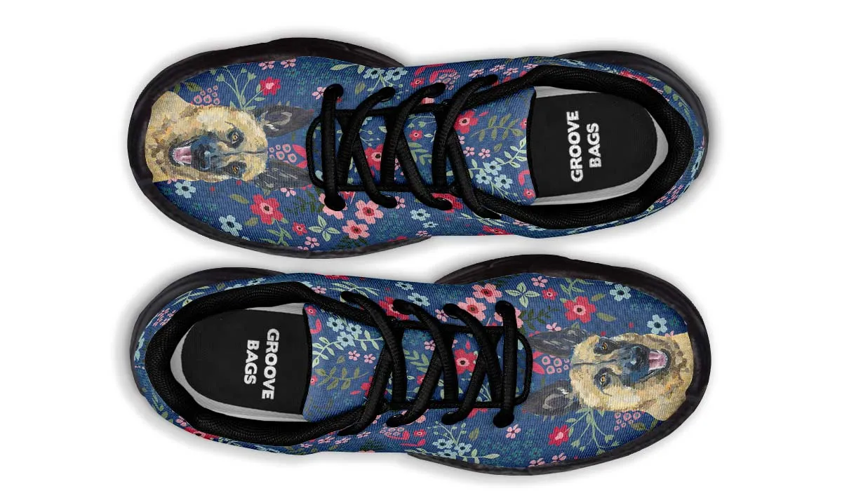 German Shepherd Sweetheart Chunky Sneakers