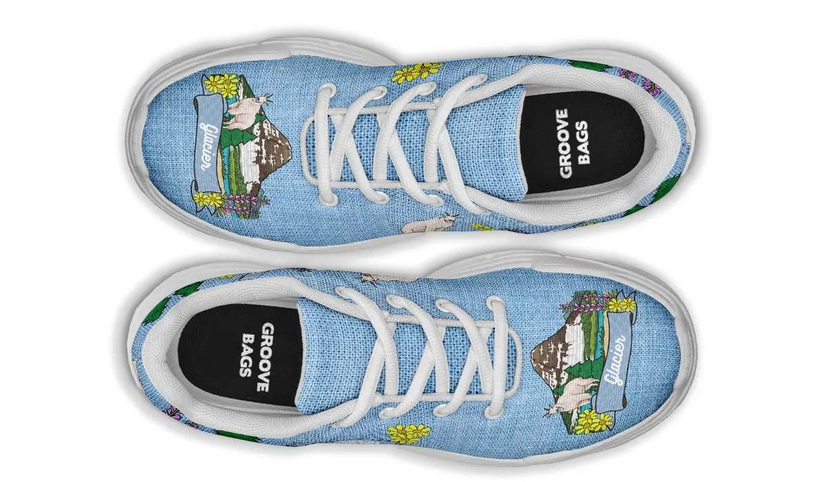 Glacier National Park Chunky Sneakers