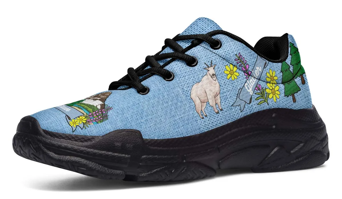 Glacier National Park Chunky Sneakers