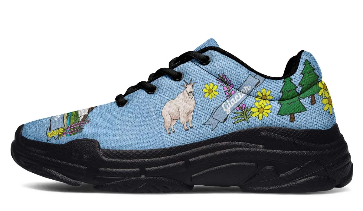 Glacier National Park Chunky Sneakers