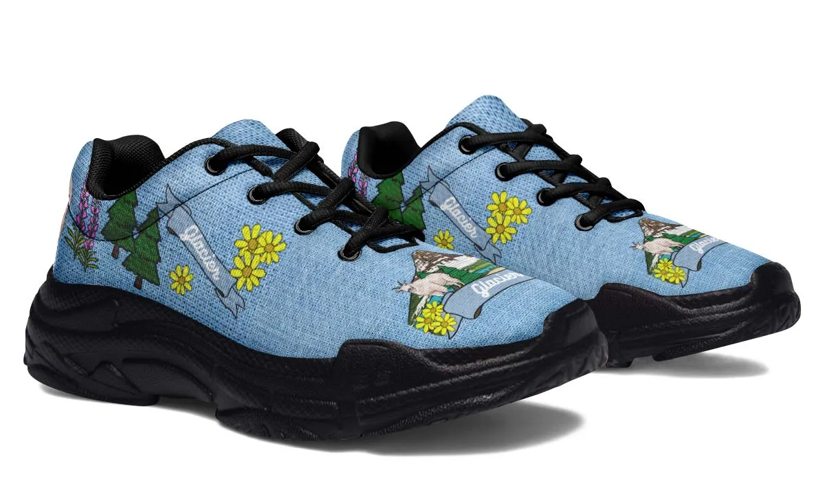 Glacier National Park Chunky Sneakers