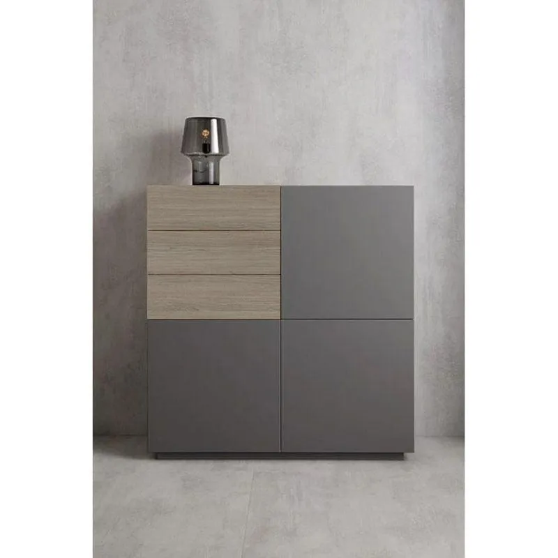 Gray Shoe Cabinet By Alhome