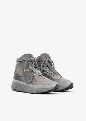 Grey 'My Own Private Planet' Atom Alpha High Top Sneakers