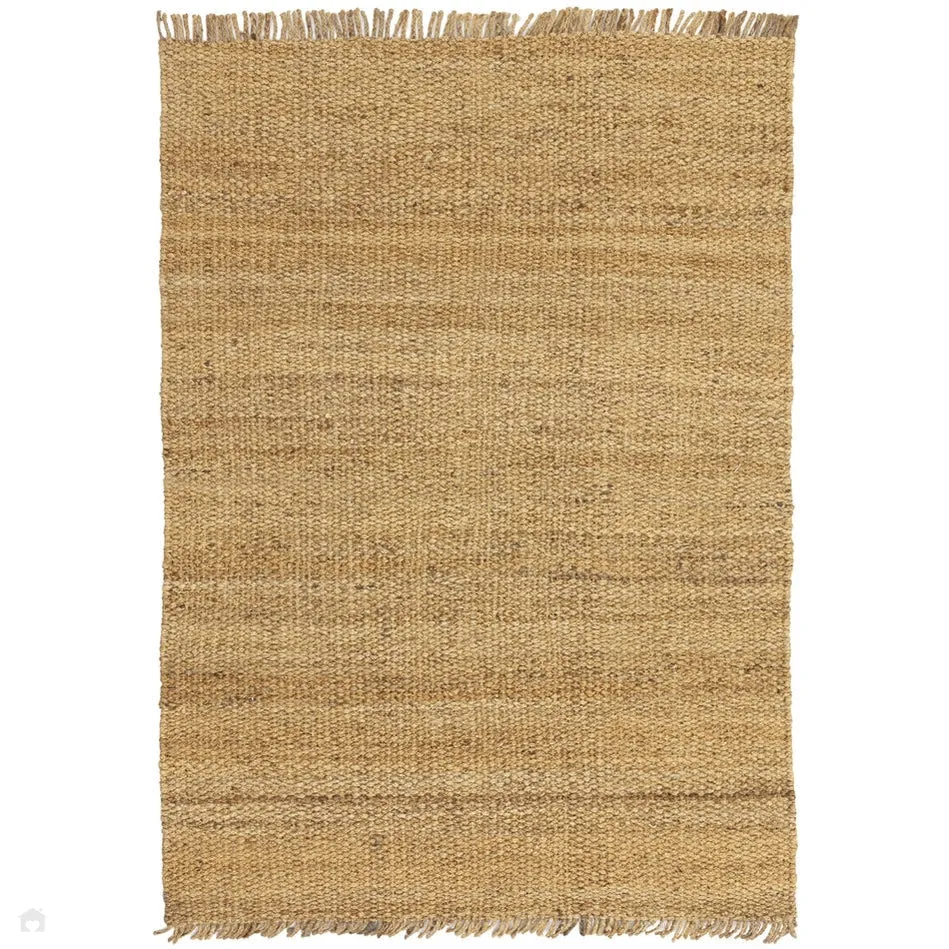 Grove Plain Hand-Woven Jute Flatweave Natural Rug