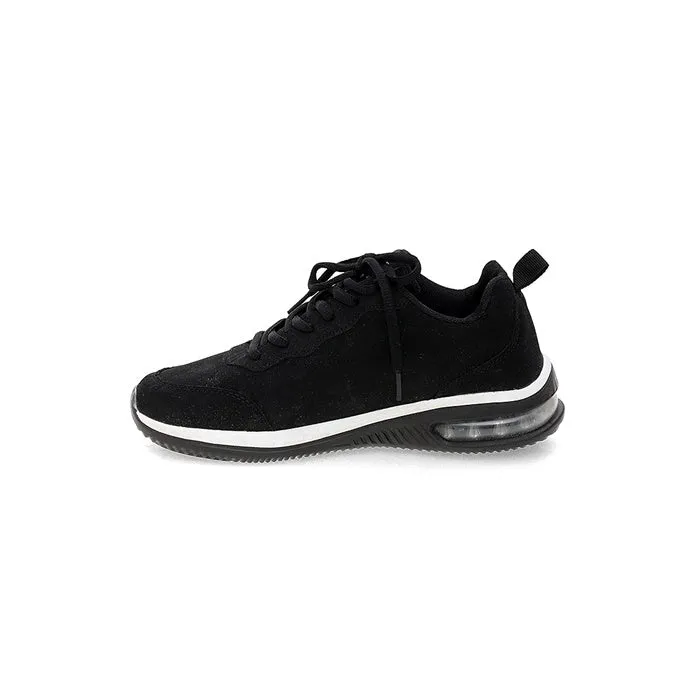 Hamlin Chayton Sepatu Shoes Sneakers Sporty Olahraga Pria Casual Material Canvas ORIGINAL - Black White