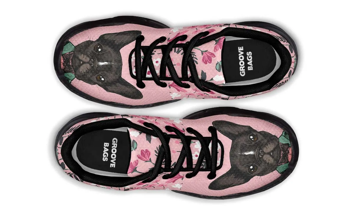 Handsome French Bulldog Chunky Sneakers