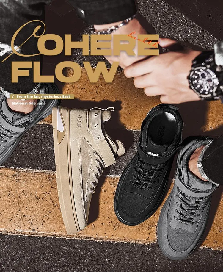 ✅High -quality Dedication✅Men's New High-top Non-slip Sports Casual Shoes
