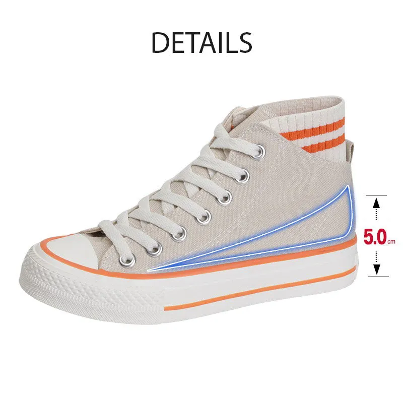 High-Top Canvas All-Match Retro Women's Shoes
