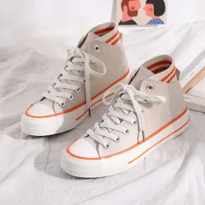 High-Top Canvas All-Match Retro Women's Shoes