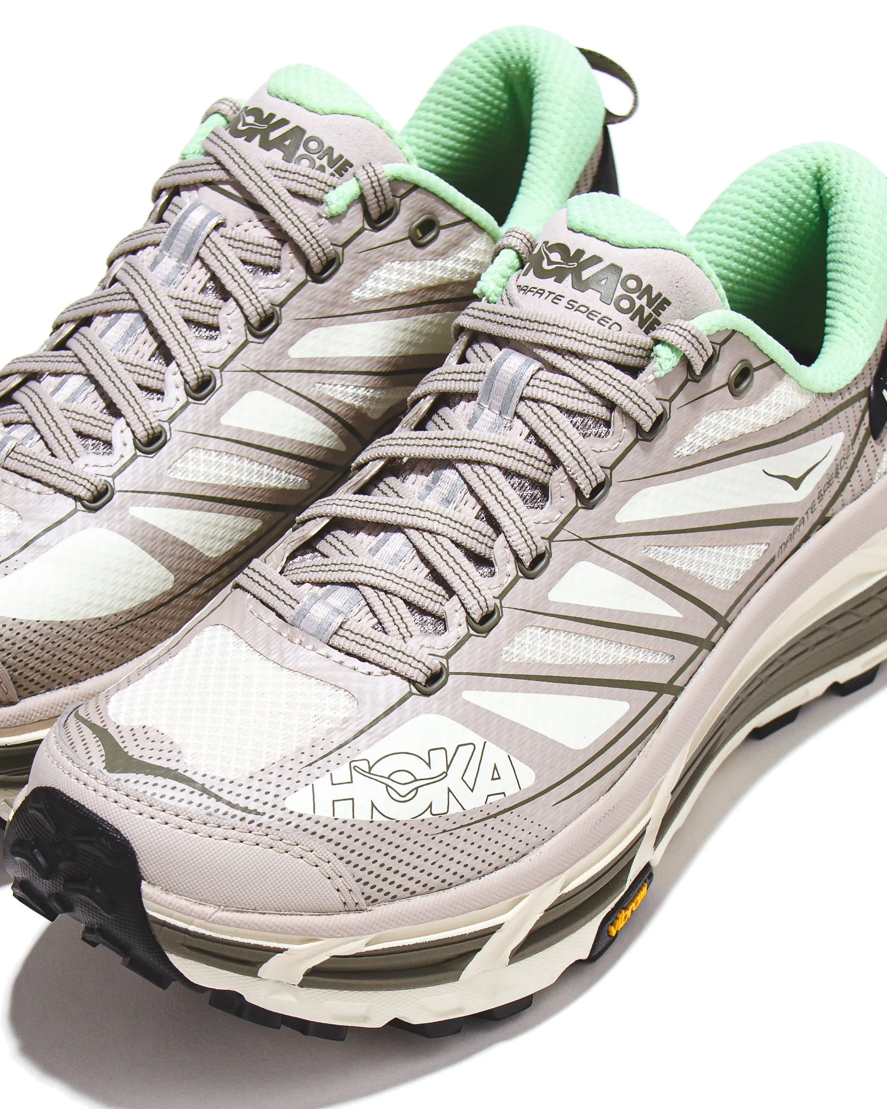 Hoka One One Unisex Mafate Speed 2 Putty Eucalyptus 1126851-PTYC