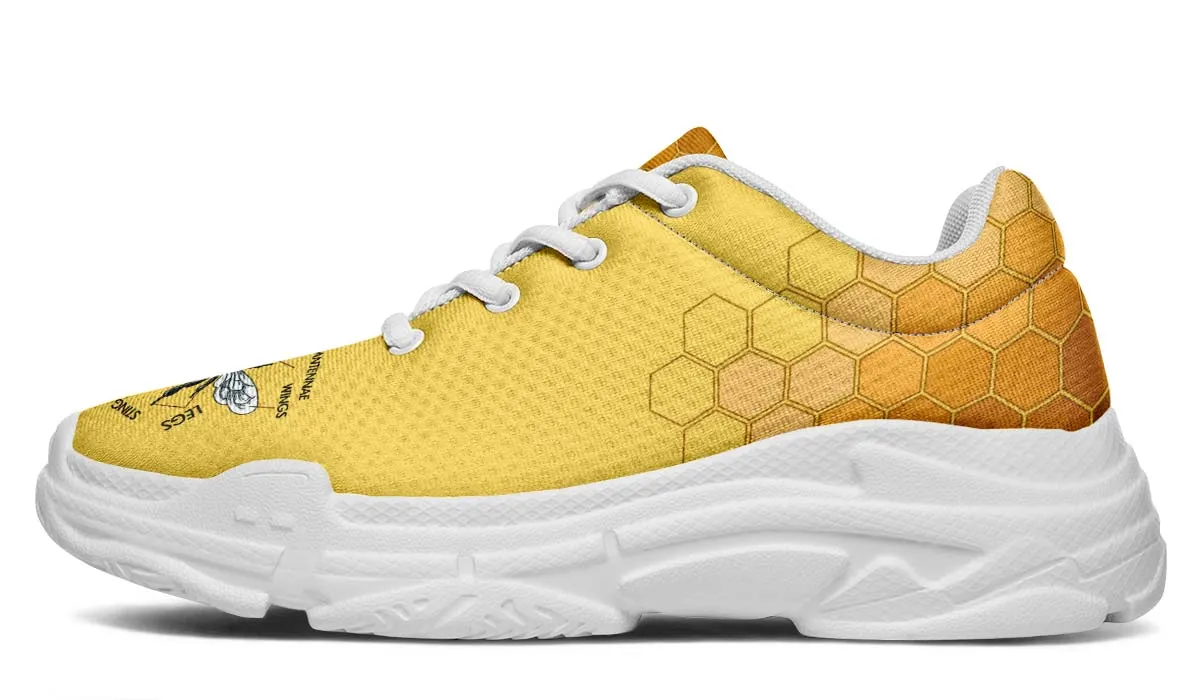 Honey Bee Diagram Chunky Sneakers