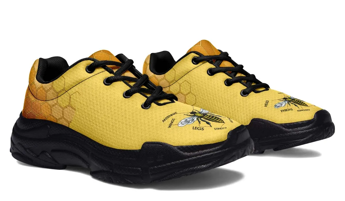 Honey Bee Diagram Chunky Sneakers