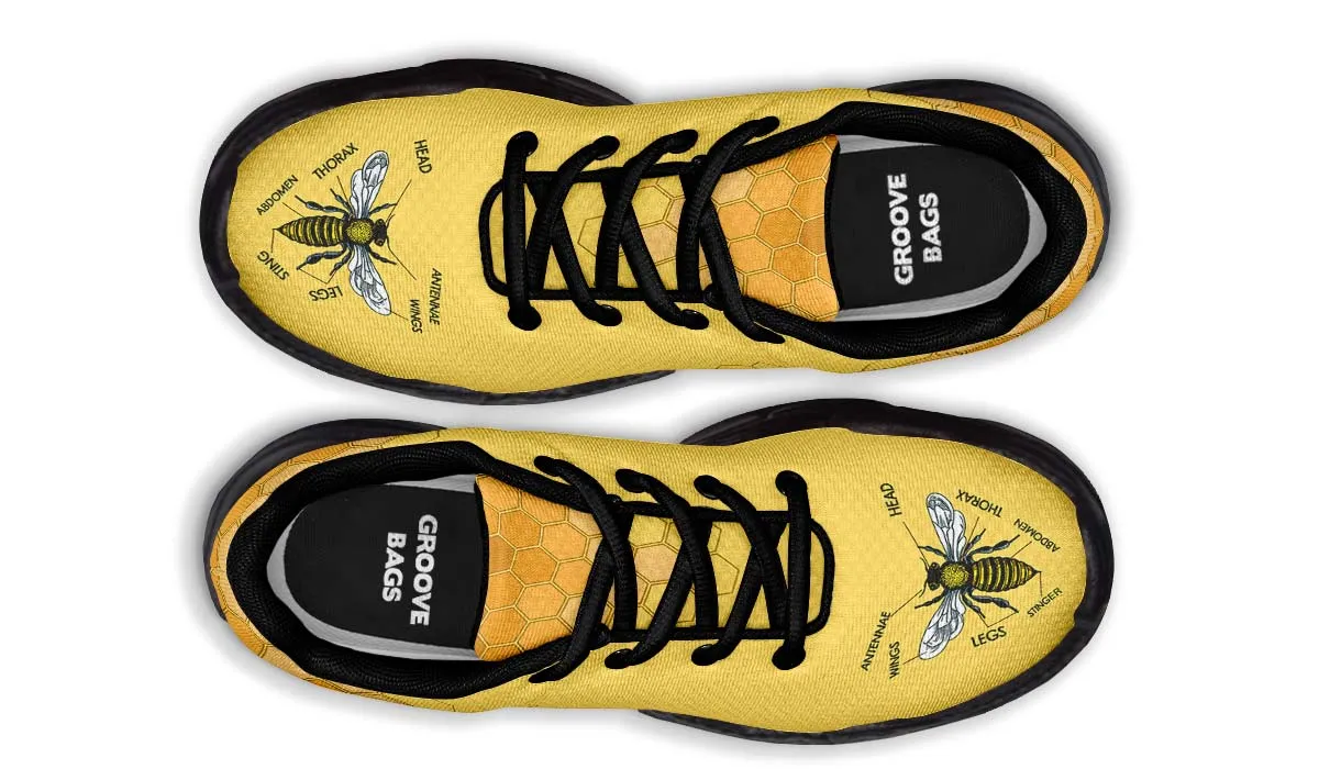 Honey Bee Diagram Chunky Sneakers