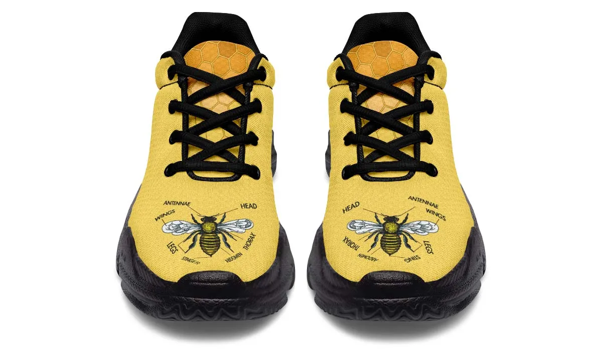 Honey Bee Diagram Chunky Sneakers