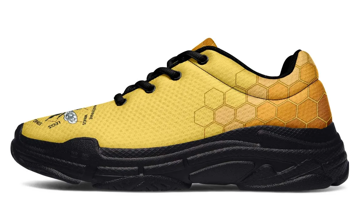 Honey Bee Diagram Chunky Sneakers