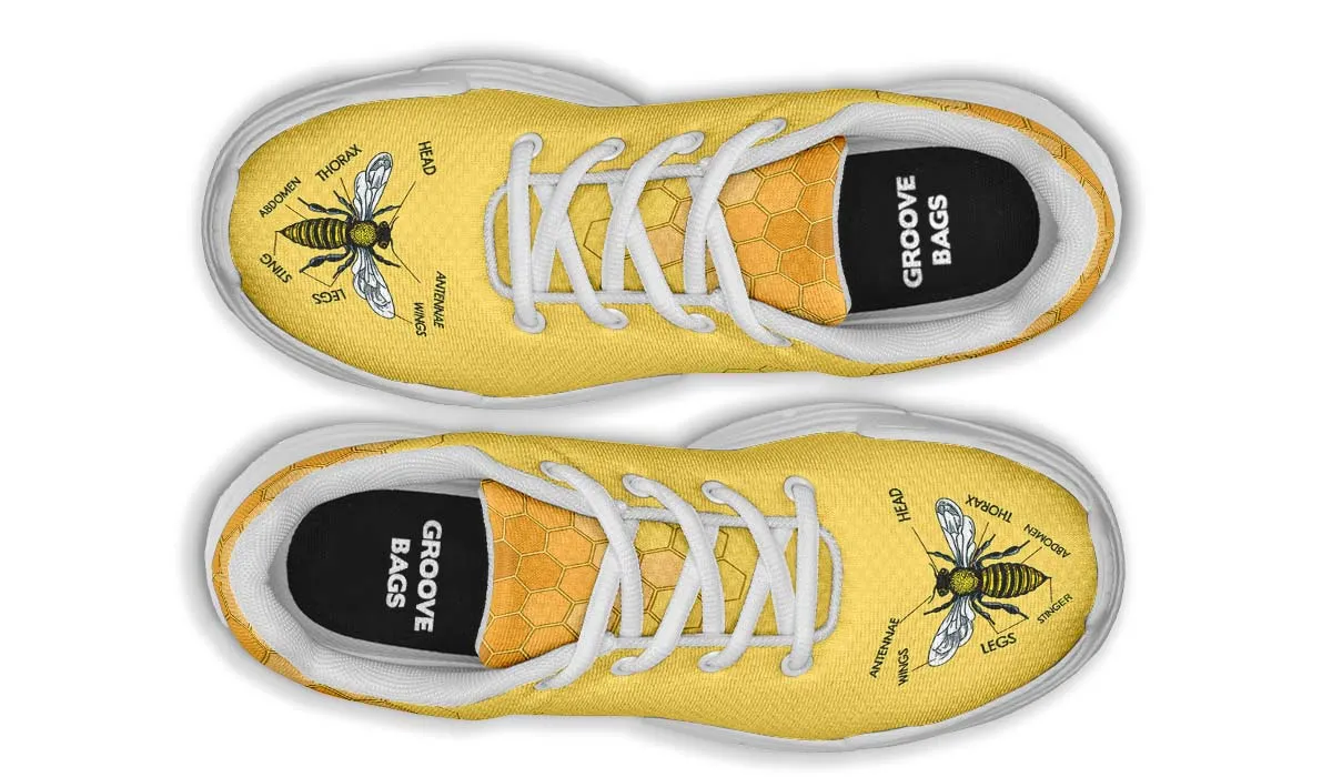 Honey Bee Diagram Chunky Sneakers