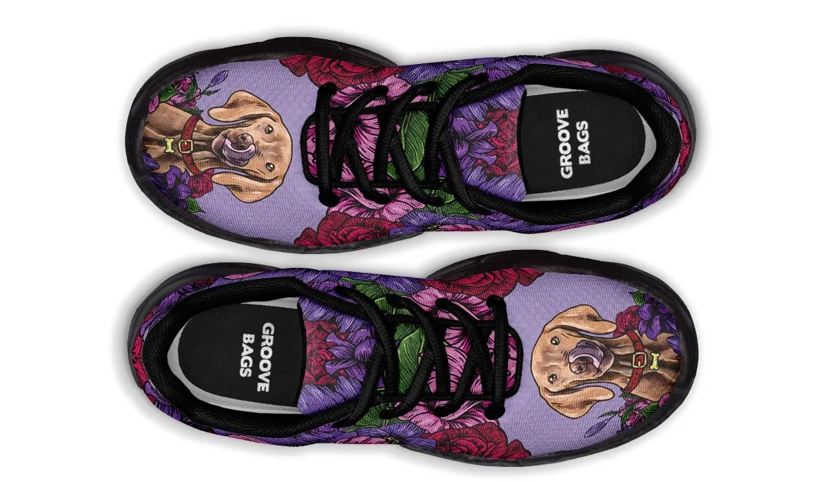 Illustrated Vizsla Chunky Sneakers