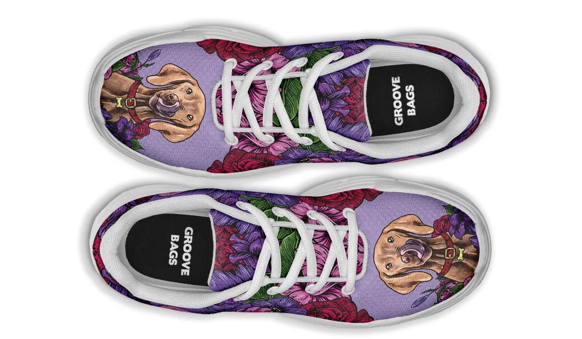 Illustrated Vizsla Chunky Sneakers