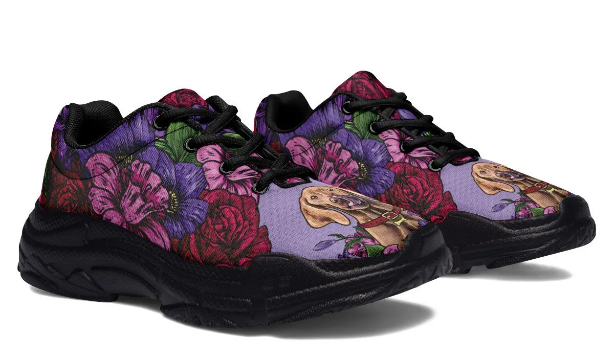 Illustrated Vizsla Chunky Sneakers