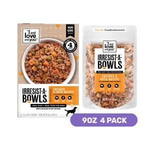 Irresist-A-Bowls - Chicken & Duck Recipe