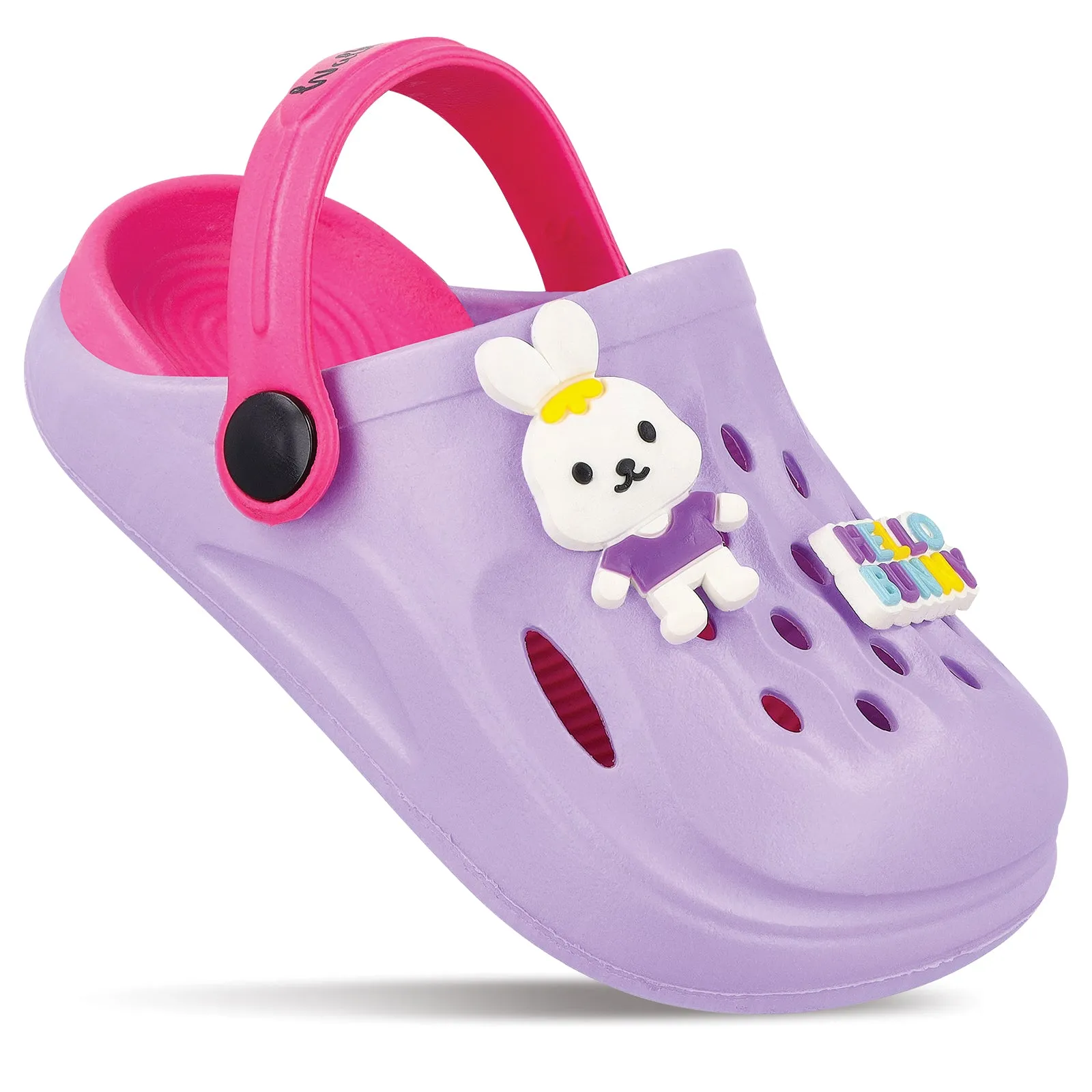 Kid's Clogs  - WK360 Purple Pink