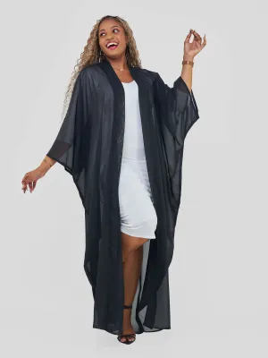 Kimono World Ke Malaika Kimono - Black