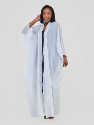 Kimono World Ke Malaika Kimono - White