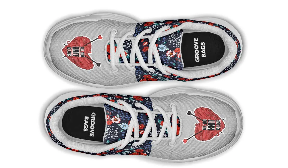 Knit Love Chunky Sneakers