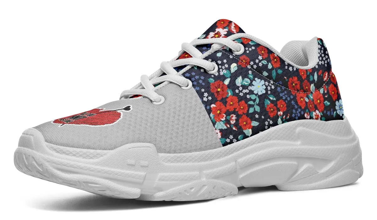 Knit Love Chunky Sneakers