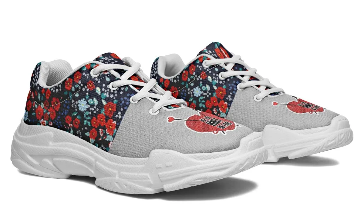 Knit Love Chunky Sneakers