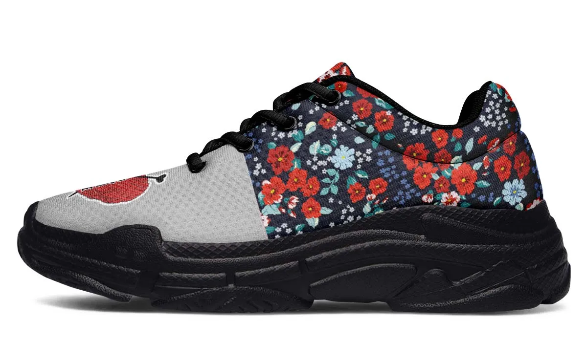 Knit Love Chunky Sneakers