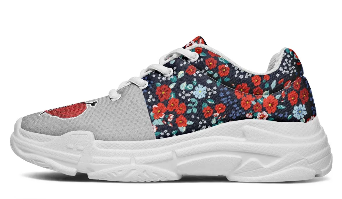 Knit Love Chunky Sneakers