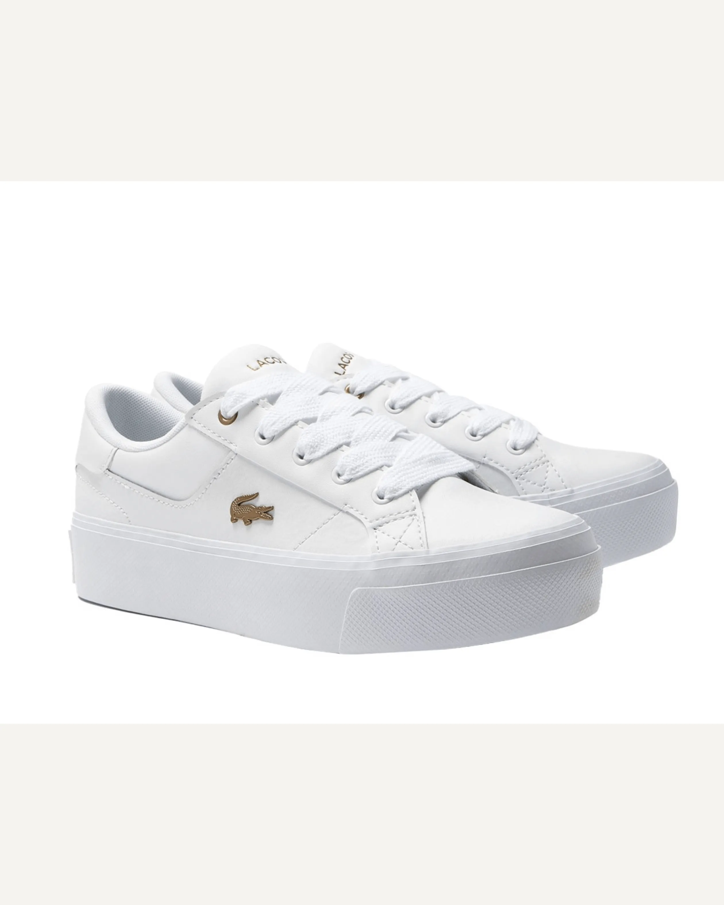 Lacoste Ziane Platform 124 Sneaker - White