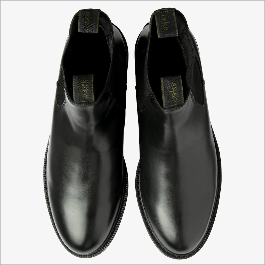 Loake Ducksworth Black Leather@