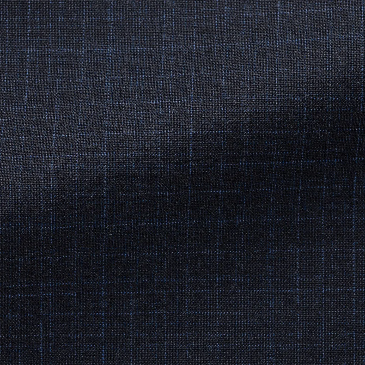 Loro Piana MOOVING Neapolitan Blue Stretch Merino Wool