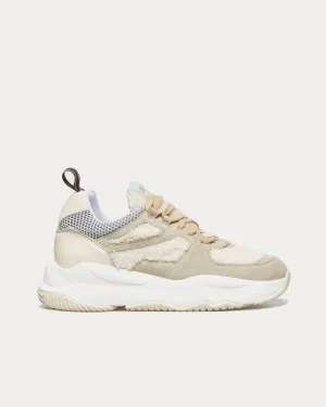Luke Wad Beige Low Top Sneakers