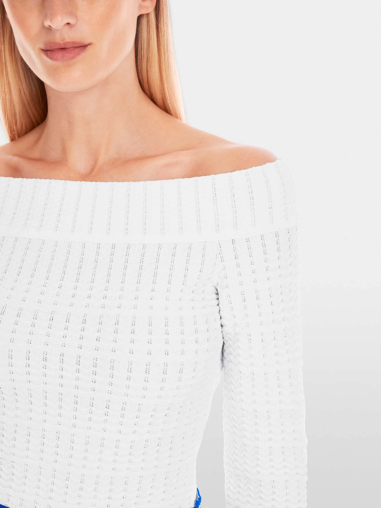 Marc Cain 3/4 Sleeve Boatneck Sweater