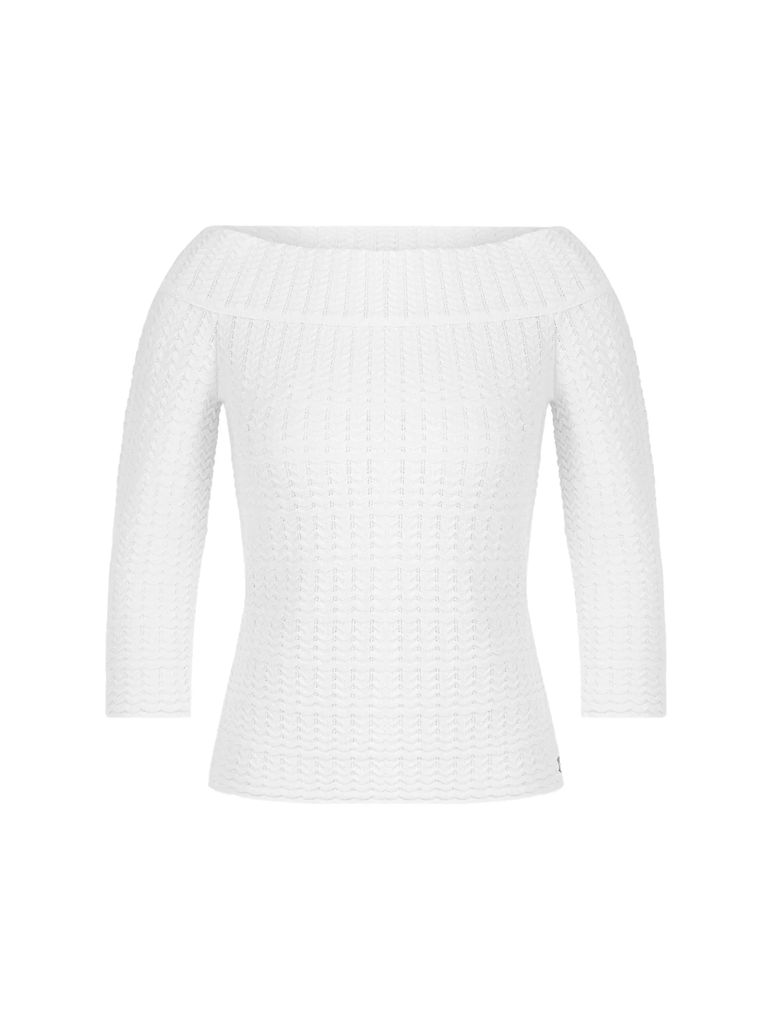 Marc Cain 3/4 Sleeve Boatneck Sweater
